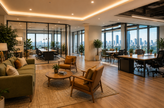 Premium managed office space at Unispace Marathahalli, Bengaluru