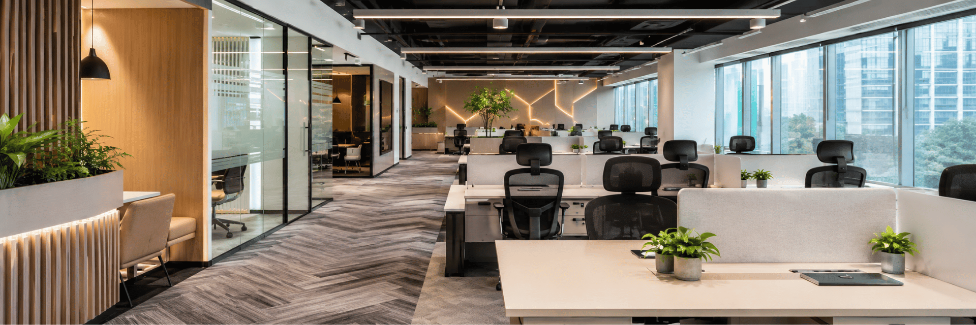 Premium managed office space at Unispace Marathahalli, Bengaluru