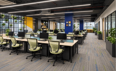 Ergonomic desks at ITPL