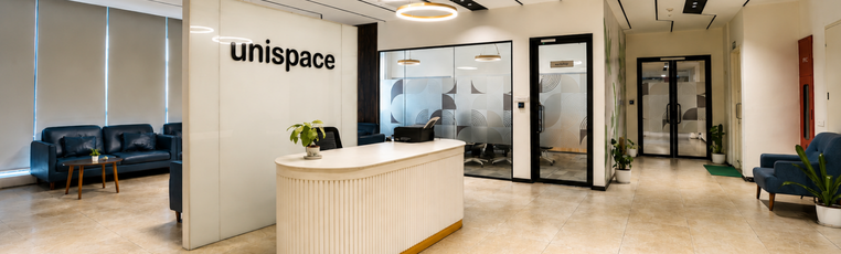 Premium open workspace at Unispace Kadubeesanahalli