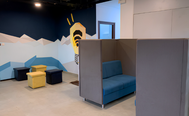 Collaboration zone at HITECH City